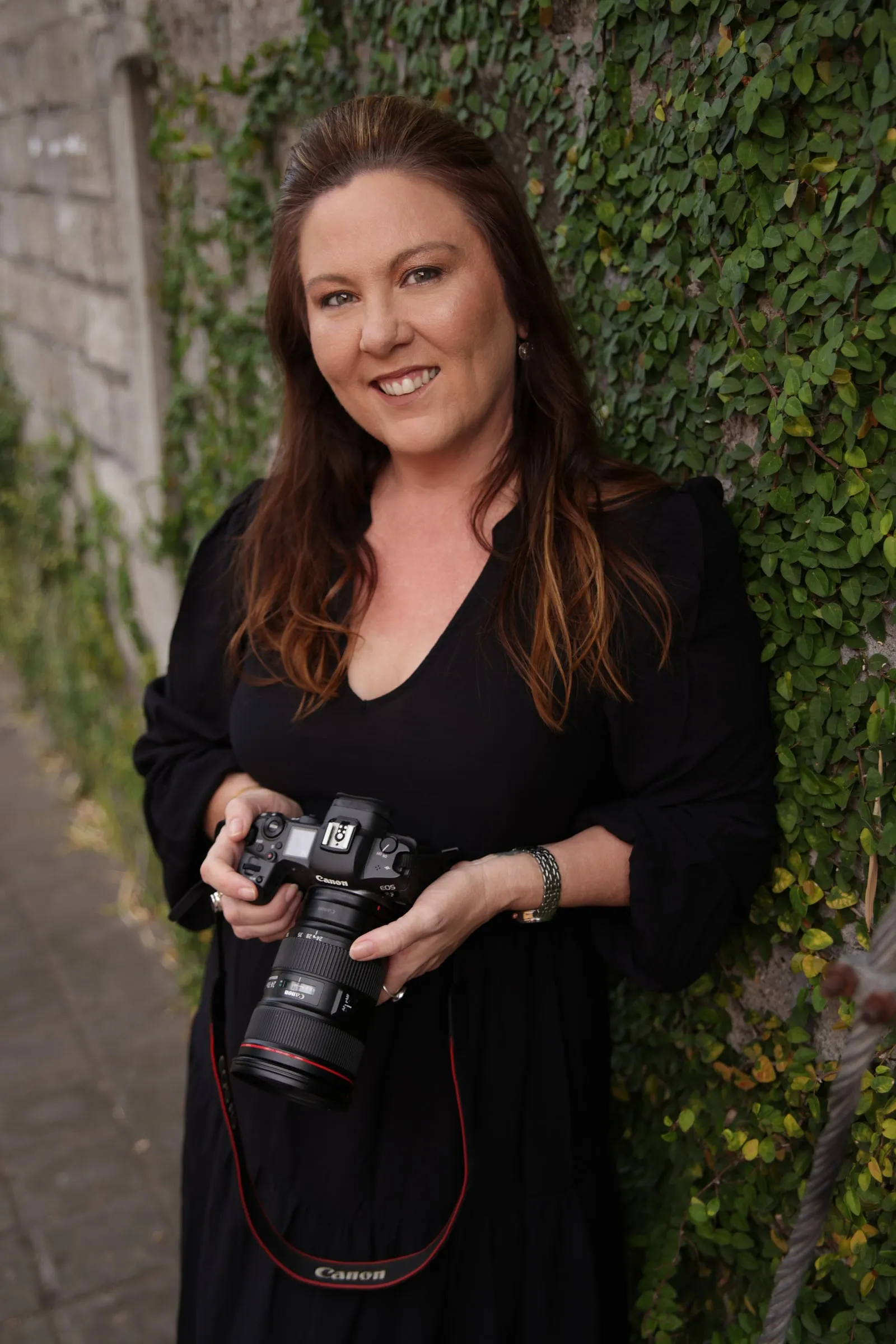 Kim Hollier with her camera